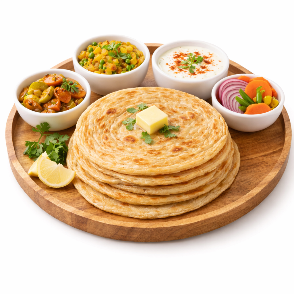 Paratha platter