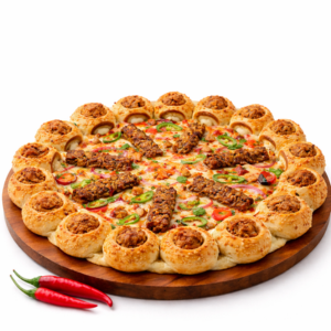 Kabab Crust Pizza