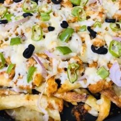 Pizza Cheesy Loaded Fries