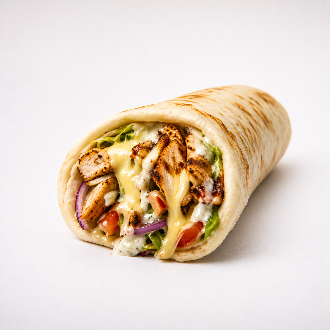 Cheese shawrma