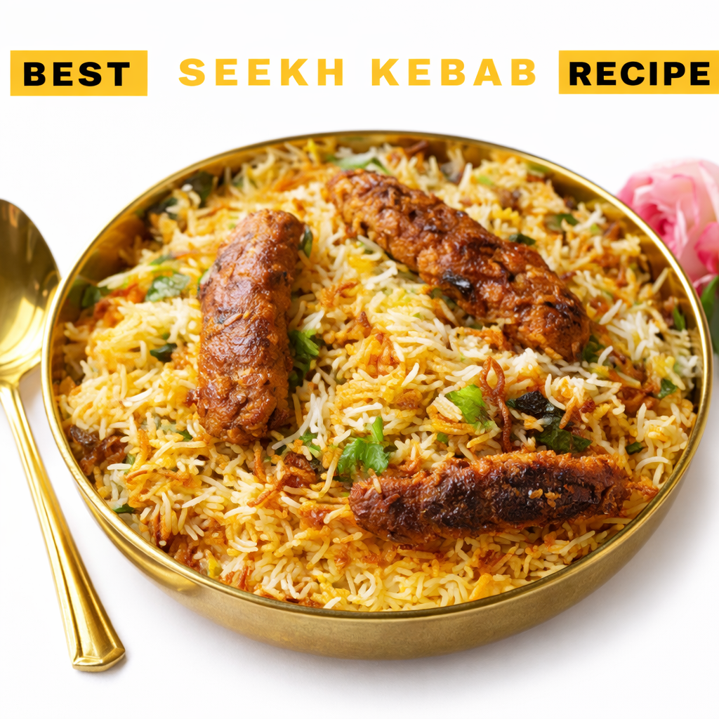 Chicken Kabab Biryani