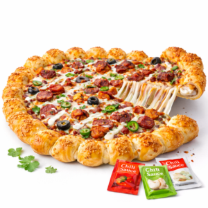 Golden crown Crustr Pizza