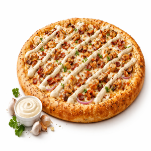 Garlic Mayo Pizza