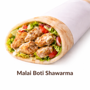 Malai Boti Shawarma