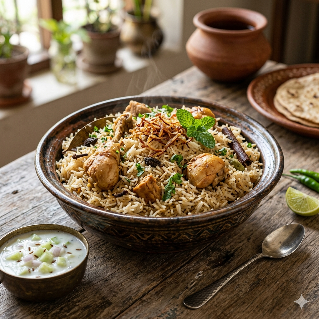 chiken pulao