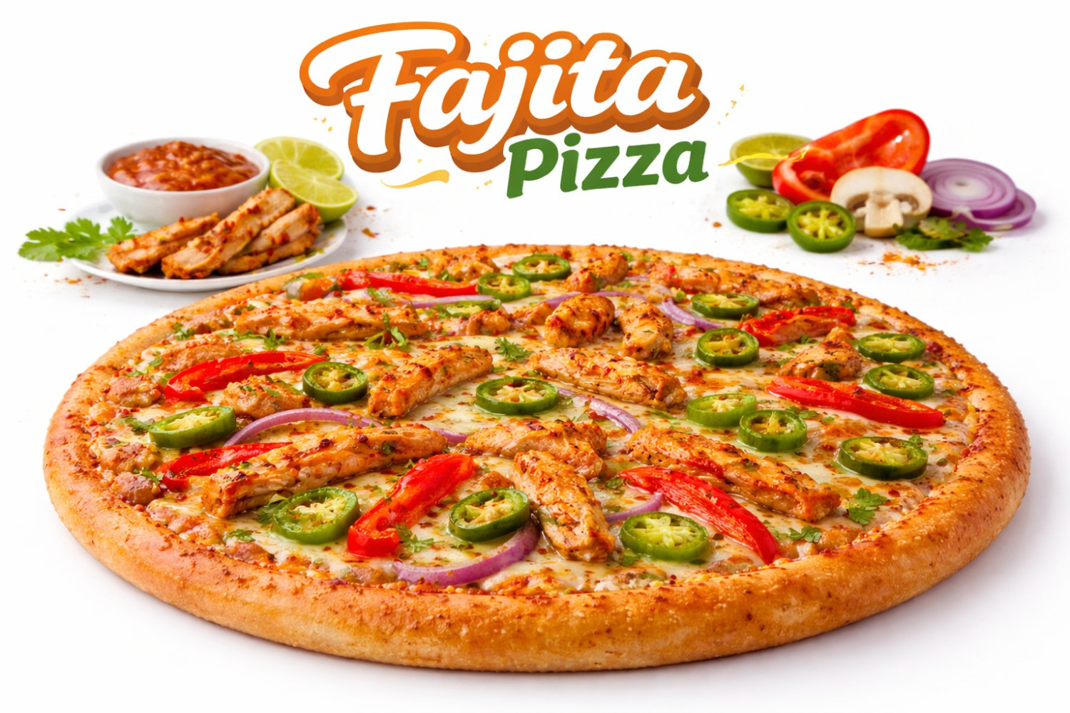 Fajita pizza