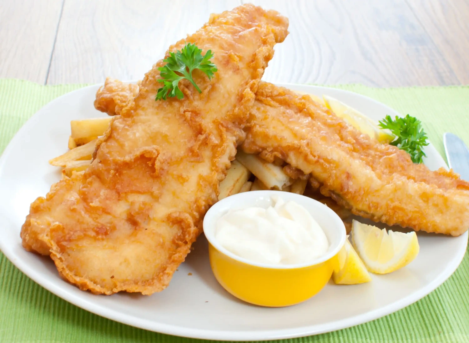 Fish in Garlic Sauce